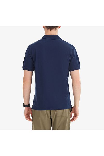 Columbia Tricou polo pentru bărbați, albastru bleumarin, gamă Cascade (9180091-466)