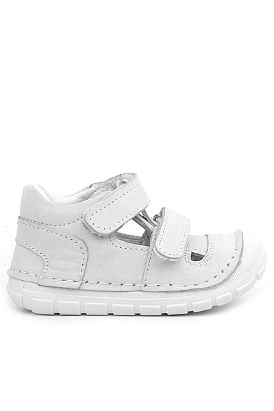 Rakerplus Ruby White Genuine Leather - Summer First Step Shoes