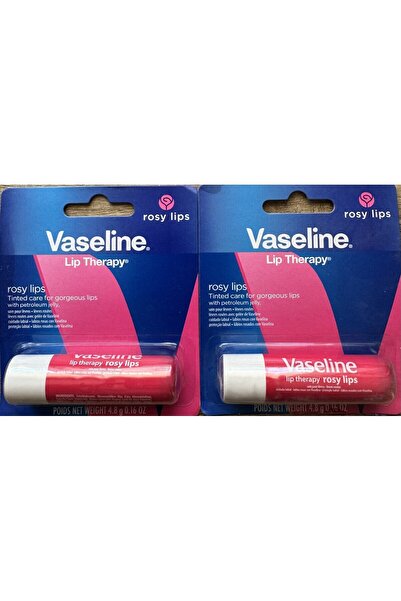 Vaseline Lip Therapy Rose Dudak Kremi Balm 2 Li Avantajıyla