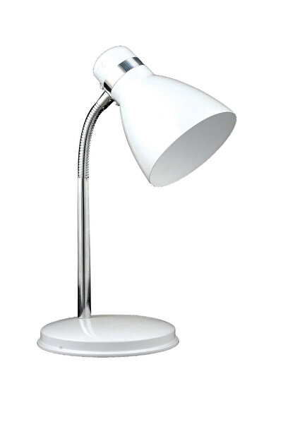 NisaLuce Stil Dekoratif Masa Lambası ( E27 ) Beyaz