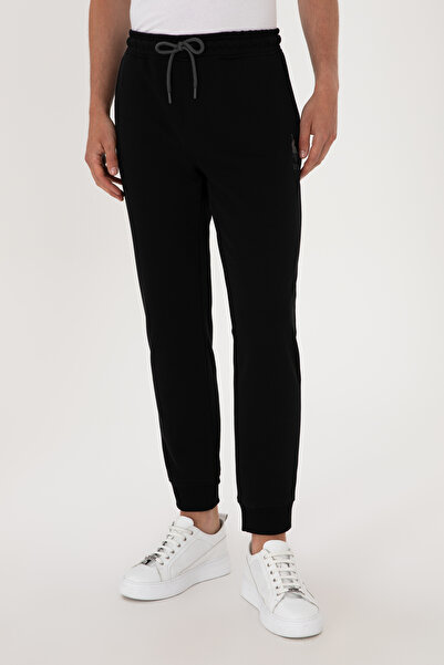 U.S. Polo Assn. Erkek Siyah Eşofman Altı 50293452-VR046