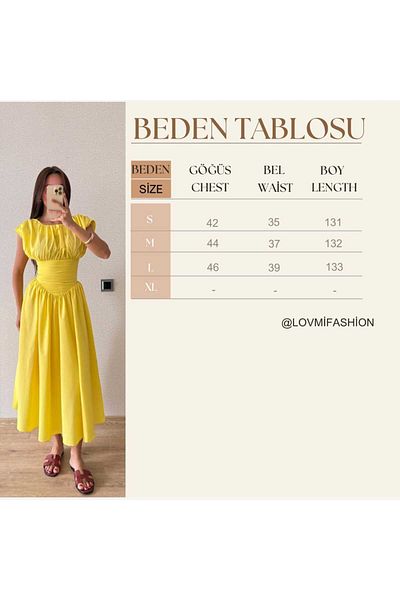 lovmi Drape Wide Bell Skirt Waist Gather Design Short Sleeve Waist Fitting Pin-Ter Stylish Equivalent Midi Dress