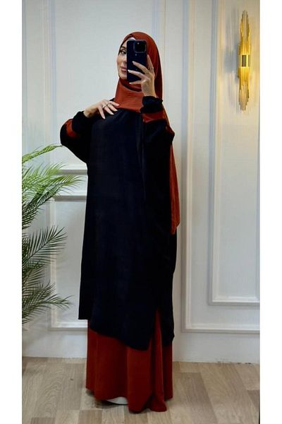 Tebrikler tekstil cămașă de pat standard pentru femei de vară hijab model 4427