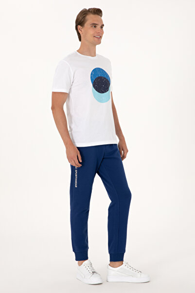 U.S. Polo Assn. Erkek İndigo Eşofman Altı 50293432-VR028