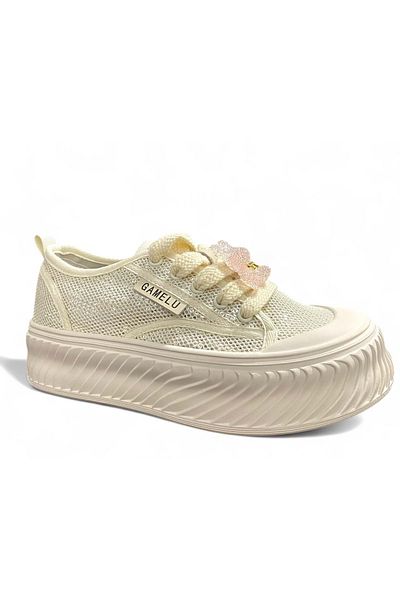 GAMELU Pantofi de damă eleganti 25yz pentru femei - alb - 36