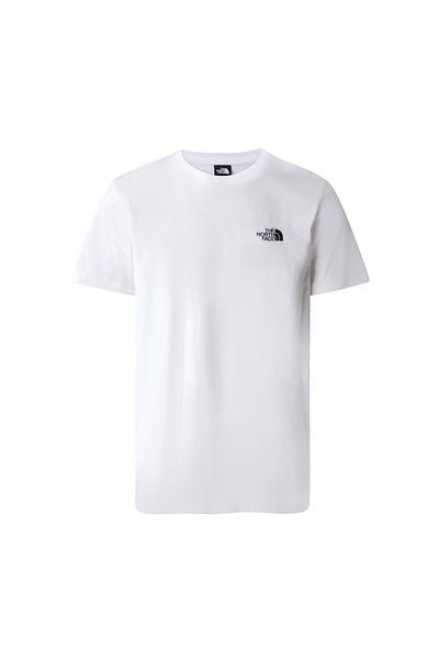 THE NORTH FACE Tricou casual alb pentru bărbați Simple Dome