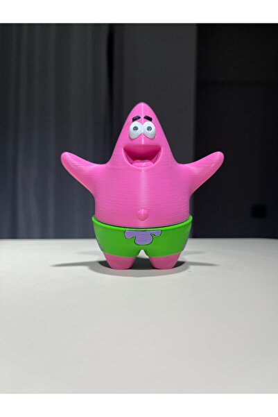 NaseTasarım 3d renkli baskı Sünger Bob Sponge Bob 13 cm