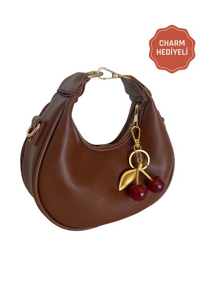 MODA Noa Taba Mini Cross Strap Women's Hand, Arm and Shoulder Bag with Charm Gift
