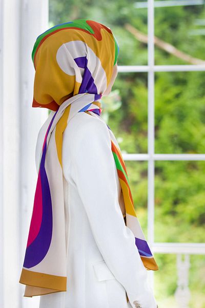 Vissona Luxury Medina Silk Shawl