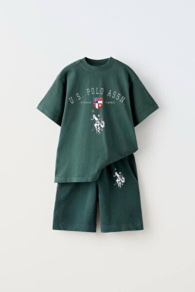 aybabykids Set pantaloni scurți Polo cu imprimeu pentru băieți