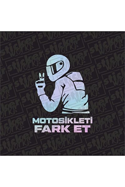 Sticker Works ملصق للدراجة النارية