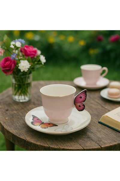 B&D طقم أكواب وصحون بي آند دي 12 قطعة