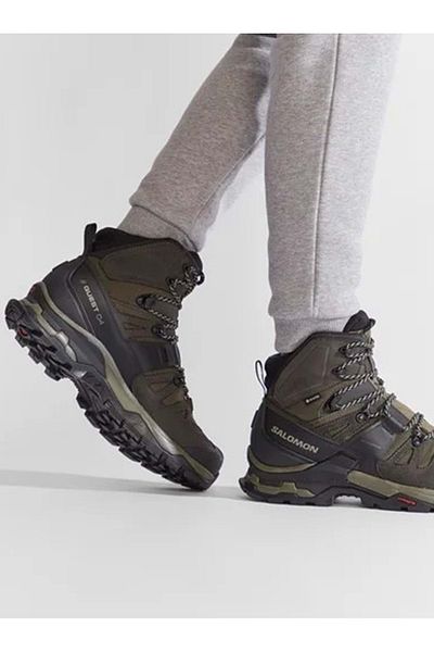 Salomon Quest 4 Gtx Gore-Tex ®   L41292500 Hiking Trail Climbing Outdoor Men's Boots Khaki