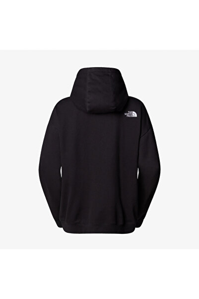 THE NORTH FACE Essentials Oversize Kadın Siyah Günlük Sweatshirt