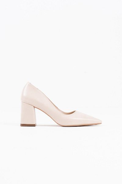 Zerenyus Valeria Premium Beige Women's Heeled Shoes