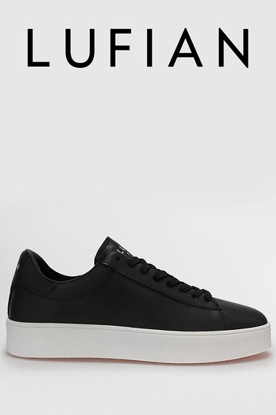 Kocamanlar Ayakkabı Lufian 111230254 Anton Sneaker Men's Leather Shoes Black