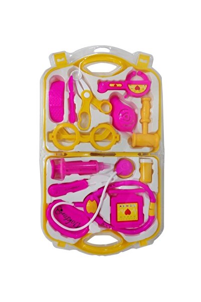 TORUTOYS Çantalı Plastik Renkli Doktor Seti Oyuncak
