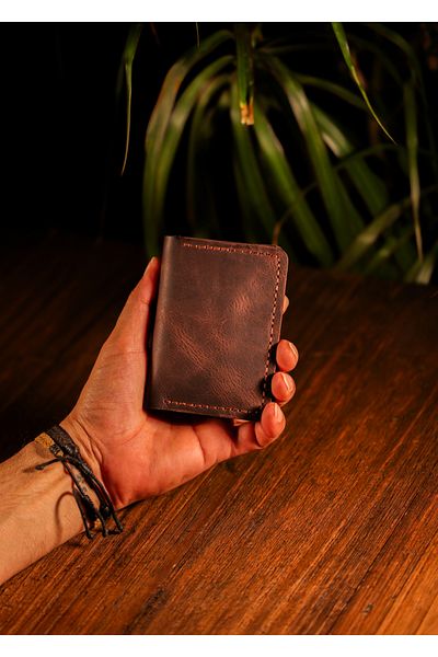 Derimoda Genuine Leather Classic Men's Wallet – Stylish Design with Card Holder and Cash Compartment