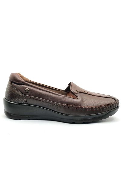 Forelli LINA 55022-H Tan Γυναικεία καθημερινά δερμάτινα άνετα παπούτσια