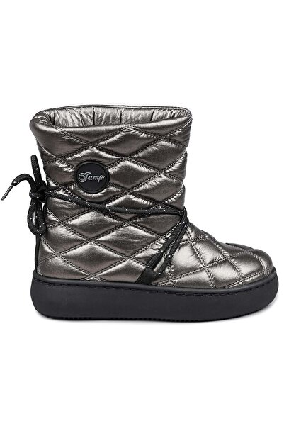 Jump 60214 Suya Dayanıklı Kaydırmaz Taban Bronz Kız Çocuk Kar Botu