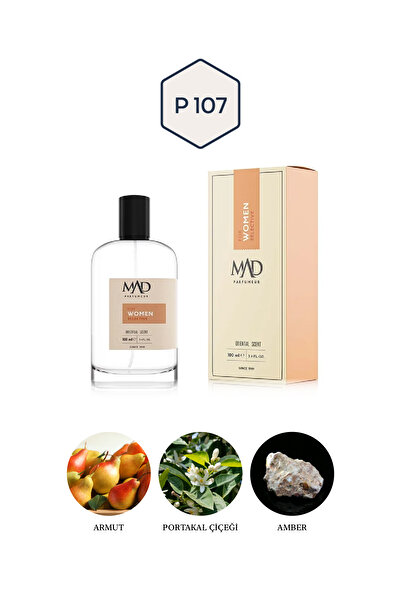 Mad Parfüm Mad P107 Selective 100 ml Kadın Parfüm | Oryantal & Fresh Notalar