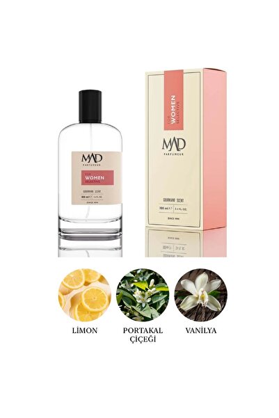 Mad Parfüm Mad D117 Selective 100 ml Kadın Parfüm | Aromatik & Meyvemsi Notalar