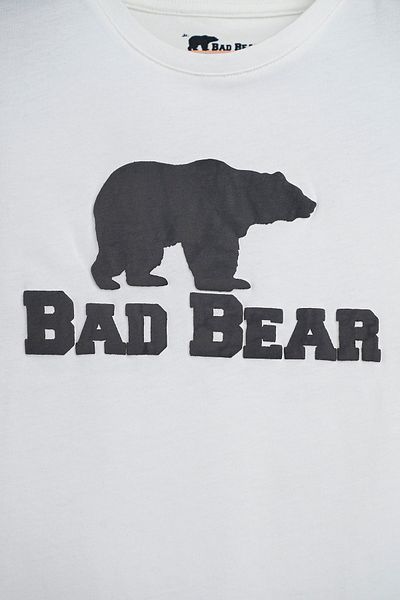 Bad Bear Bear Tee Kids Off-white White T-shirt Children's T-shirt