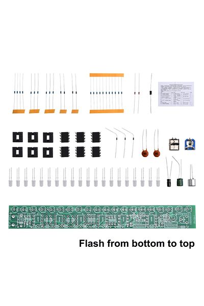 Choice Type 2 Usb Voice Dontrolled Audio Spectrum Lamp Kit Dc 5-12v Led Volume Level Indicator Display Boar