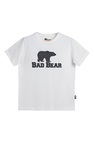 Bad Bear Bear Tee Kids Off-white White T-shirt Children's T-shirt