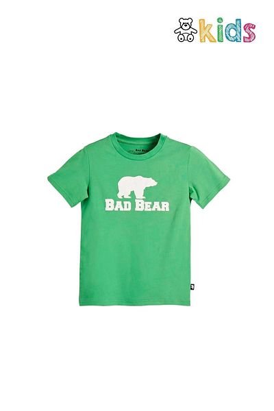 Bad Bear تي شيرت أطفال أخضر تي شيرت للأطفال
