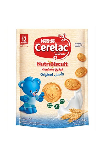Cerelac Nestle Cerelac Nutri Biscuit Original Healthy Snacks From 12 Months 180 g