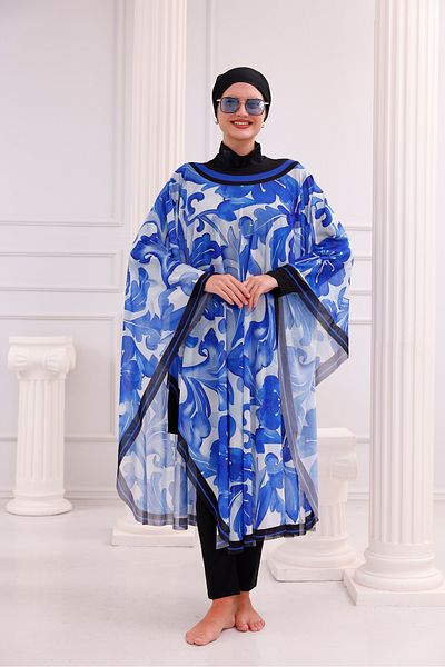 tarzınısec Kimono Pareo - Hijab Pareo - Mediterranean Model 240X135 cm