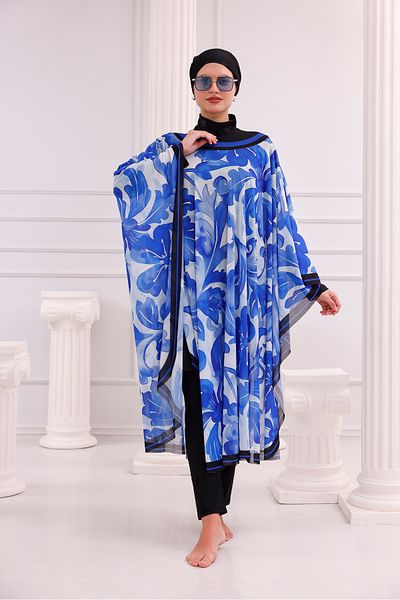 tarzınısec Kimono Pareo - Hijab Pareo - Mediterranean Model 240X135 cm