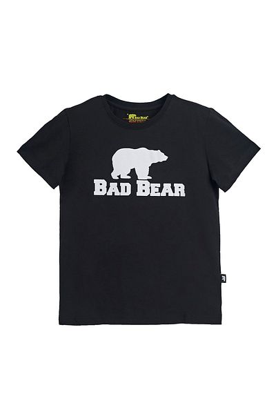 Bad Bear تي شيرت أسود للأطفال من Bear Tee Kids