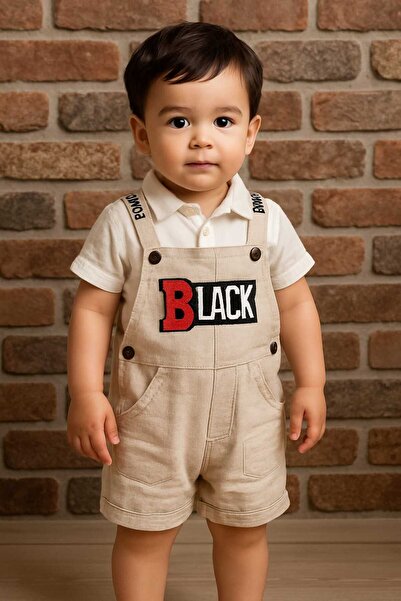 Moes Baby Summer Boy's Shorts, Jumpsuit and Shirt Set