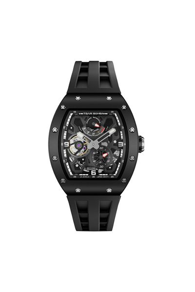 Tsar Bomba Men's Automatic Black Dial Watch - TB8212C-02