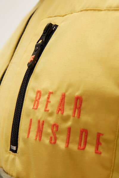 Bad Bear Poncy Full-zip Thyme Green Zippered Men's Fleece Sweatshirt