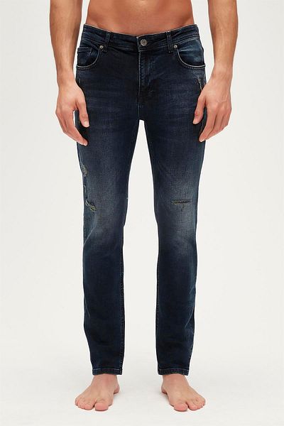 Bad Bear Xavier Jeans - Indigo Blue Men's Denim Trousers