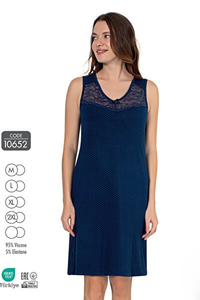 Cotpark Γυναικείο νυχτικό με δαντέλα - 10652