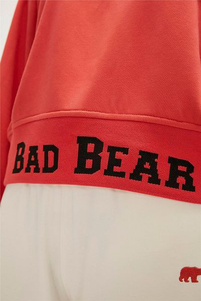 Bad Bear Zoe Half-Zip Ginger Cinnamon Half Zip Women's Sweatshirt