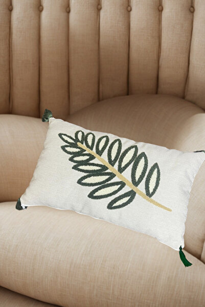 e-Bizz Store 2 Piece Combination Throw Pillow Case with Punch Embroidery