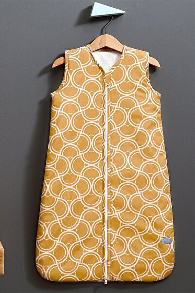 Hibboux حقيبة نوم بنمط موجة الخردل اليابانية بدون أكمام 2.5 Tog Nano Padding ...