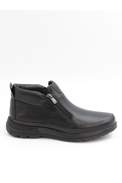 Nesil Shoes Мъжки ботуши Showmen 241-1 от естествена кожа, черни