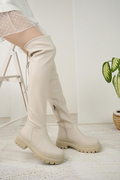 Nesil Shoes Cizme de damă Pine 020 Skin Stretch