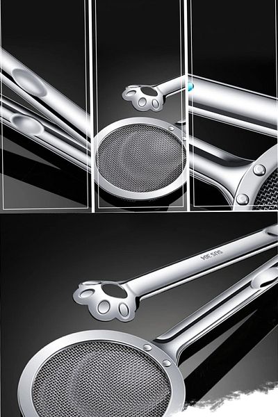 valletta Dakota Strainer Tongs