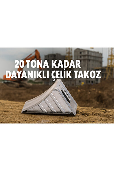 Hazard 20 Tona Dayanıklı Çelik Takoz