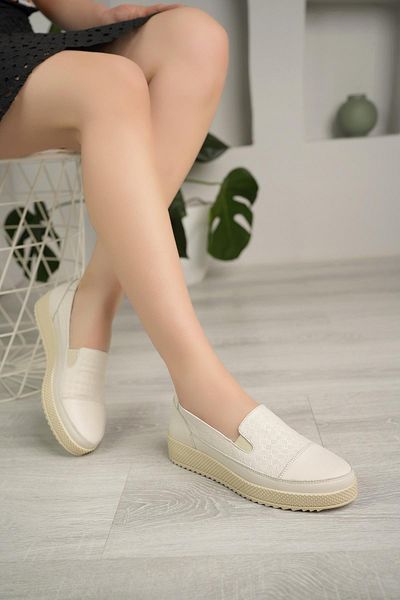 Mammamia D24ya 3595 Bone Pantofi anatomici de damă din piele naturală