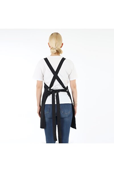 Biz Class Master Siyah Cepli Mutfak Önlüğü-aşçı Önlüğü-masterchef Önlüğü-garson Önlüğü-kafe Aşçı Siyah Önlük