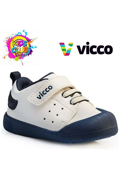 Vicco أحذية رياضية للأطفال من Oli First Step Baby Orthopedic باللون الأزرق الداكن