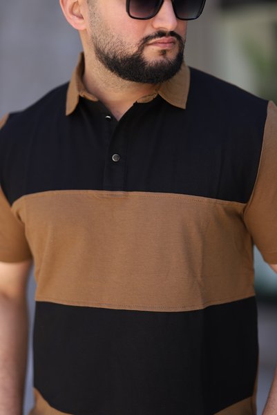 Ramires Men's Non-Shrink Cotton Fabric Polo Neck T-Shirt